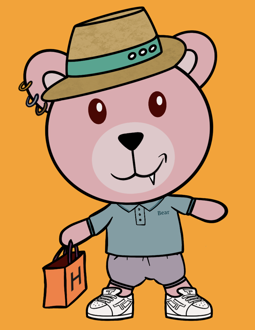 Best Polygon NFT Collection on Opensea - Jolly Teddy Party #3481