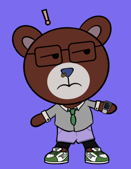 Best Polygon NFT Collection on Opensea - Jolly Teddy Party #349