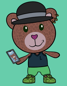 Best Polygon NFT Collection on Opensea - Jolly Teddy Party #350