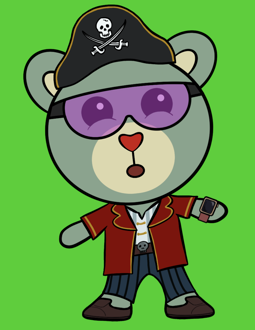Best Polygon NFT Collection on Opensea - Jolly Teddy Party #3500