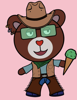 Best Polygon NFT Collection on Opensea - Jolly Teddy Party #3555