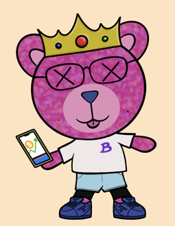 Best Polygon NFT Collection on Opensea - Jolly Teddy Party #3564