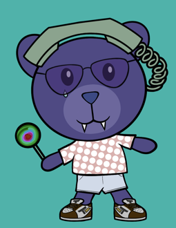 Best Polygon NFT Collection on Opensea - Jolly Teddy Party #3578