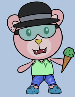 Best Polygon NFT Collection on Opensea - Jolly Teddy Party #3587
