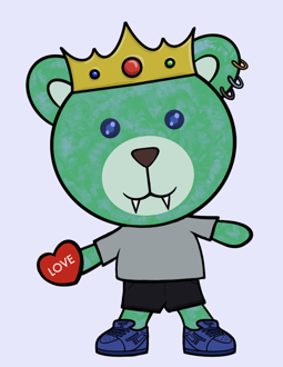 Best Polygon NFT Collection on Opensea - Jolly Teddy Party #3602