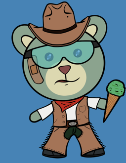 Best Polygon NFT Collection on Opensea - Jolly Teddy Party #3603