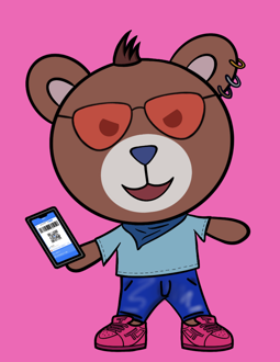 Best Polygon NFT Collection on Opensea - Jolly Teddy Party #3606