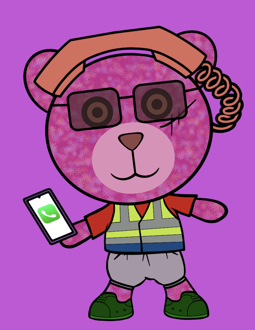 Best Polygon NFT Collection on Opensea - Jolly Teddy Party #3619