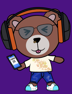 Best Polygon NFT Collection on Opensea - Jolly Teddy Party #3621