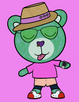 Best Polygon NFT Collection on Opensea - Jolly Teddy Party #3623