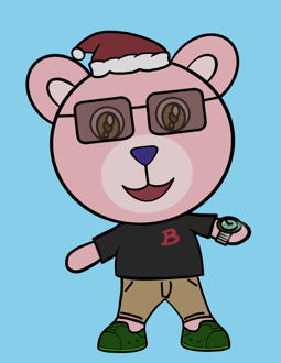 Best Polygon NFT Collection on Opensea - Jolly Teddy Party #3625