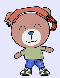 Best Polygon NFT Collection on Opensea - Jolly Teddy Party #3643