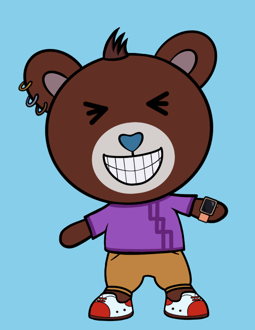 Best Polygon NFT Collection on Opensea - Jolly Teddy Party #3646