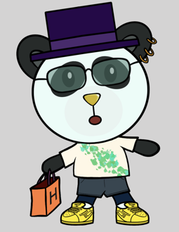 Best Polygon NFT Collection on Opensea - Jolly Teddy Party #3649