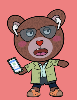 Best Polygon NFT Collection on Opensea - Jolly Teddy Party #3650