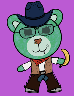Best Polygon NFT Collection on Opensea - Jolly Teddy Party #3651