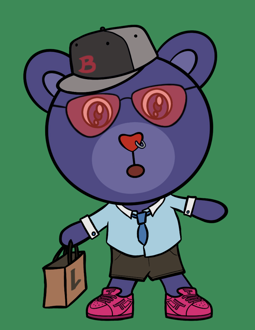 Best Polygon NFT Collection on Opensea - Jolly Teddy Party #3665