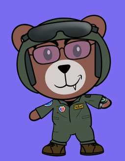 Best Polygon NFT Collection on Opensea - Jolly Teddy Party #3667
