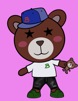Best Polygon NFT Collection on Opensea - Jolly Teddy Party #3669