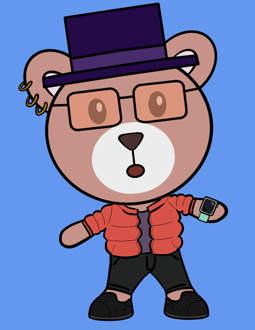 Best Polygon NFT Collection on Opensea - Jolly Teddy Party #3674