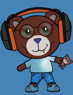 Best Polygon NFT Collection on Opensea - Jolly Teddy Party #3693