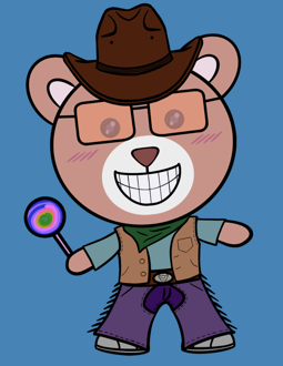 Best Polygon NFT Collection on Opensea - Jolly Teddy Party #3697