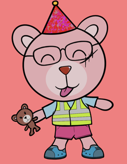 Best Polygon NFT Collection on Opensea - Jolly Teddy Party #3700