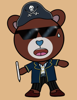 Best Polygon NFT Collection on Opensea - Jolly Teddy Party #3805