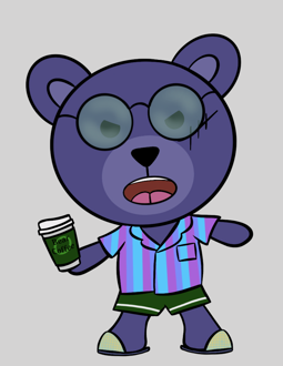 Best Polygon NFT Collection on Opensea - Jolly Teddy Party #3809