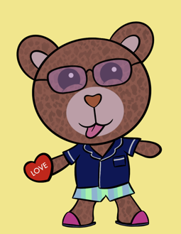 Best Polygon NFT Collection on Opensea - Jolly Teddy Party #3810