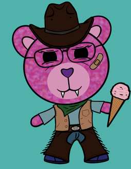 Best Polygon NFT Collection on Opensea - Jolly Teddy Party #3812