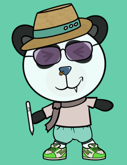 Best Polygon NFT Collection on Opensea - Jolly Teddy Party #3822