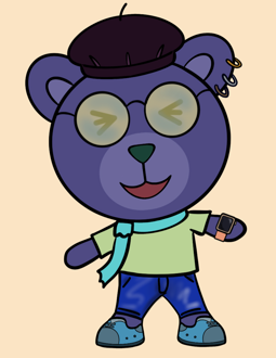 Best Polygon NFT Collection on Opensea - Jolly Teddy Party #3823