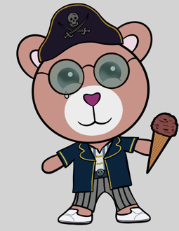 Best Polygon NFT Collection on Opensea - Jolly Teddy Party #3837