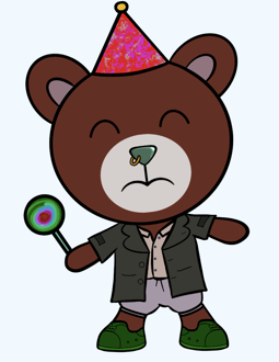 Best Polygon NFT Collection on Opensea - Jolly Teddy Party #3839