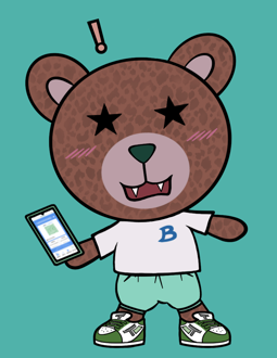 Best Polygon NFT Collection on Opensea - Jolly Teddy Party #3845