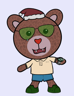 Best Polygon NFT Collection on Opensea - Jolly Teddy Party #3850