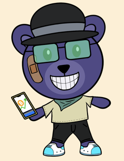 Best Polygon NFT Collection on Opensea - Jolly Teddy Party #3912