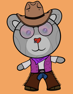 Best Polygon NFT Collection on Opensea - Jolly Teddy Party #3917