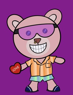 Best Polygon NFT Collection on Opensea - Jolly Teddy Party #3923