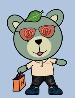 Best Polygon NFT Collection on Opensea - Jolly Teddy Party #3927