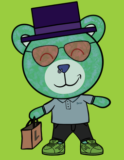 Best Polygon NFT Collection on Opensea - Jolly Teddy Party #3929