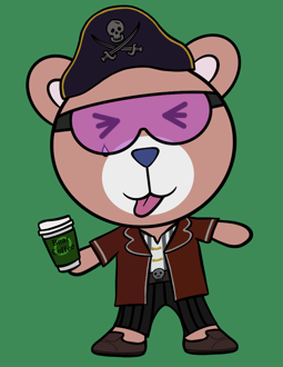 Best Polygon NFT Collection on Opensea - Jolly Teddy Party #4