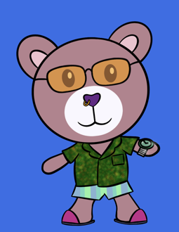 Best Polygon NFT Collection on Opensea - Jolly Teddy Party #4006