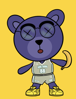 Best Polygon NFT Collection on Opensea - Jolly Teddy Party #4019