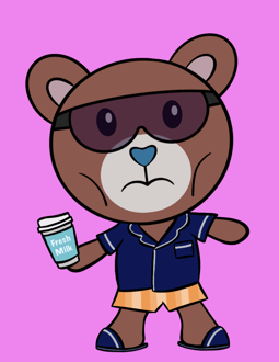 Best Polygon NFT Collection on Opensea - Jolly Teddy Party #402