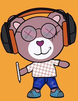 Best Polygon NFT Collection on Opensea - Jolly Teddy Party #4020