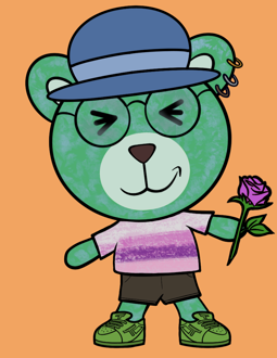 Best Polygon NFT Collection on Opensea - Jolly Teddy Party #4021