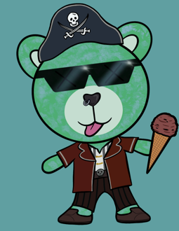 Best Polygon NFT Collection on Opensea - Jolly Teddy Party #4025