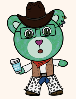 Best Polygon NFT Collection on Opensea - Jolly Teddy Party #4033